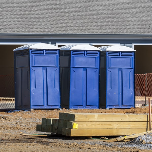 can i customize the exterior of the porta potties with my event logo or branding in Wildwood